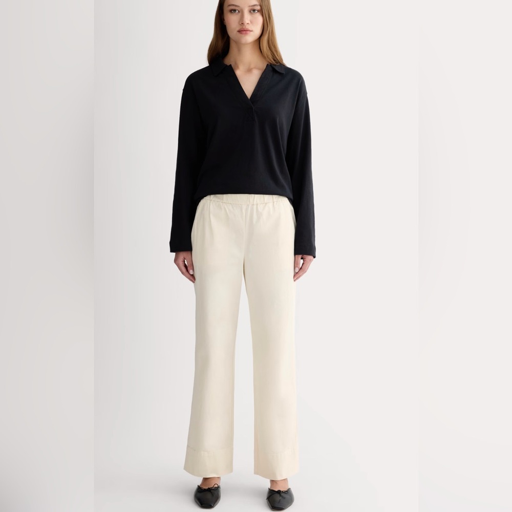 Everlane easy pant in canvas